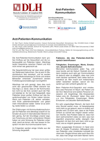 Arzt-Patienten-Kommunikation